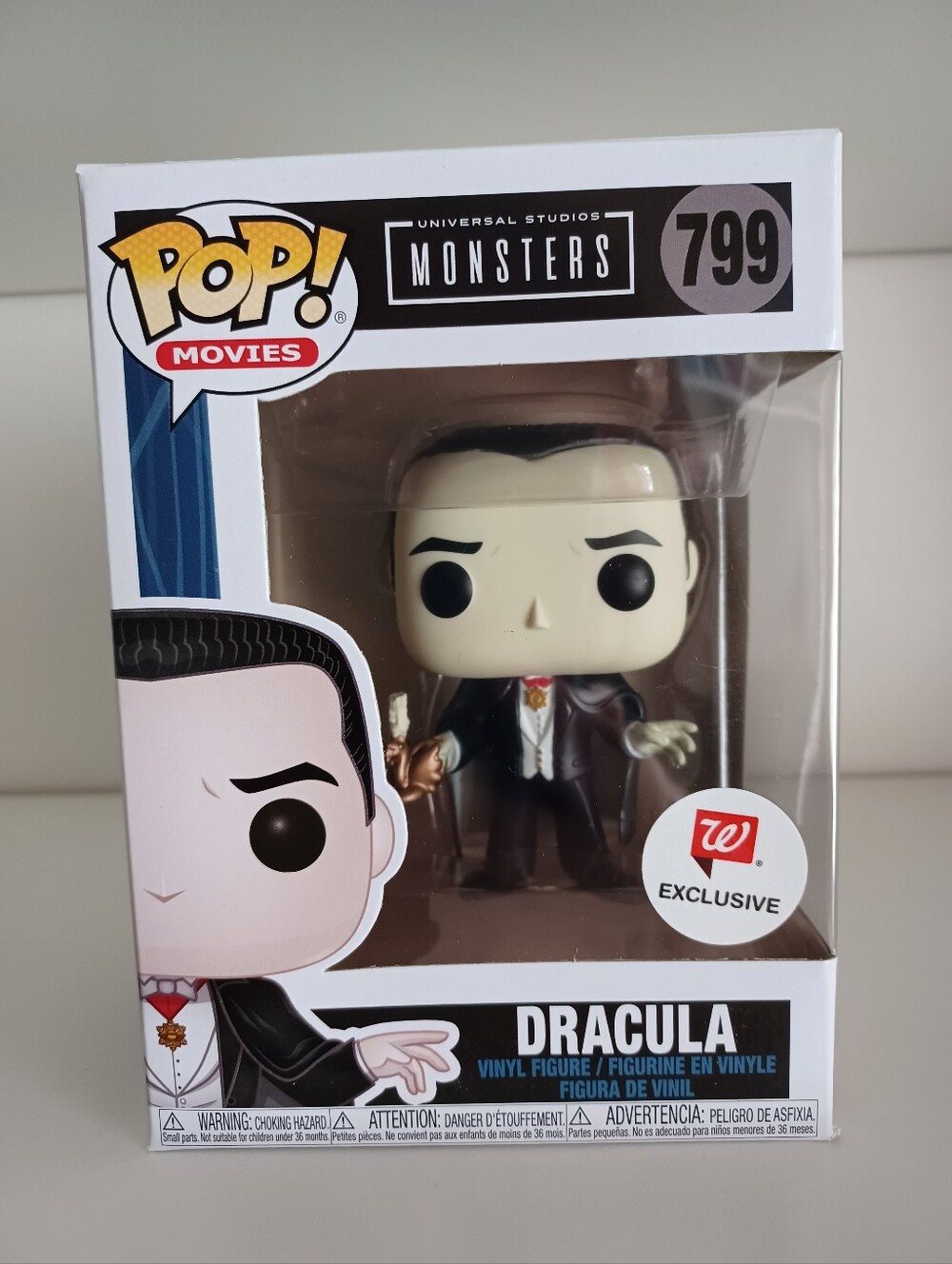 Dracula 799 Universal Studios Monsters Horror Movies Vinyl Figure Funko Pop